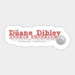 Red Dwarf Duane Dibley Sticker